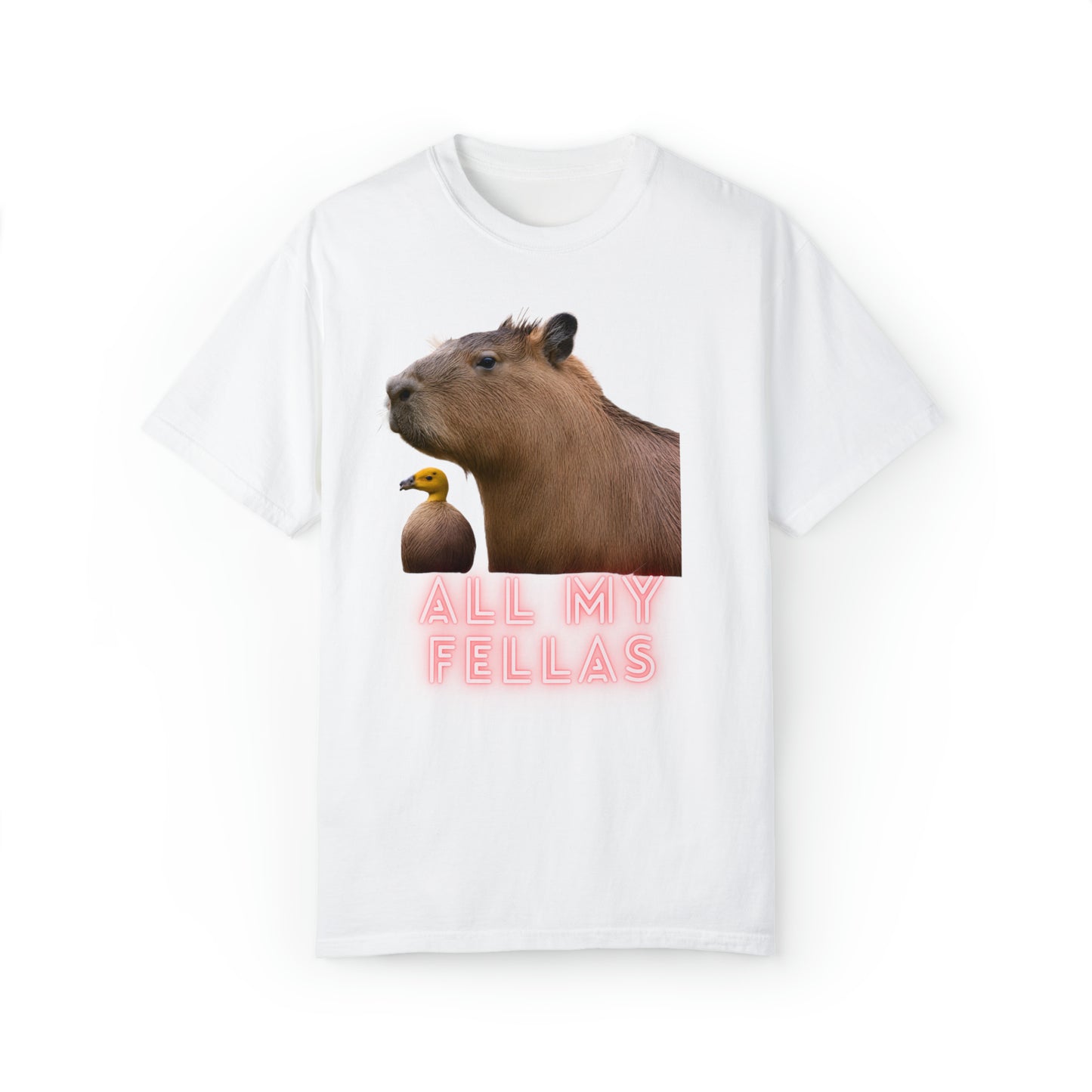 Capybara ALL MY FELLAS shirt