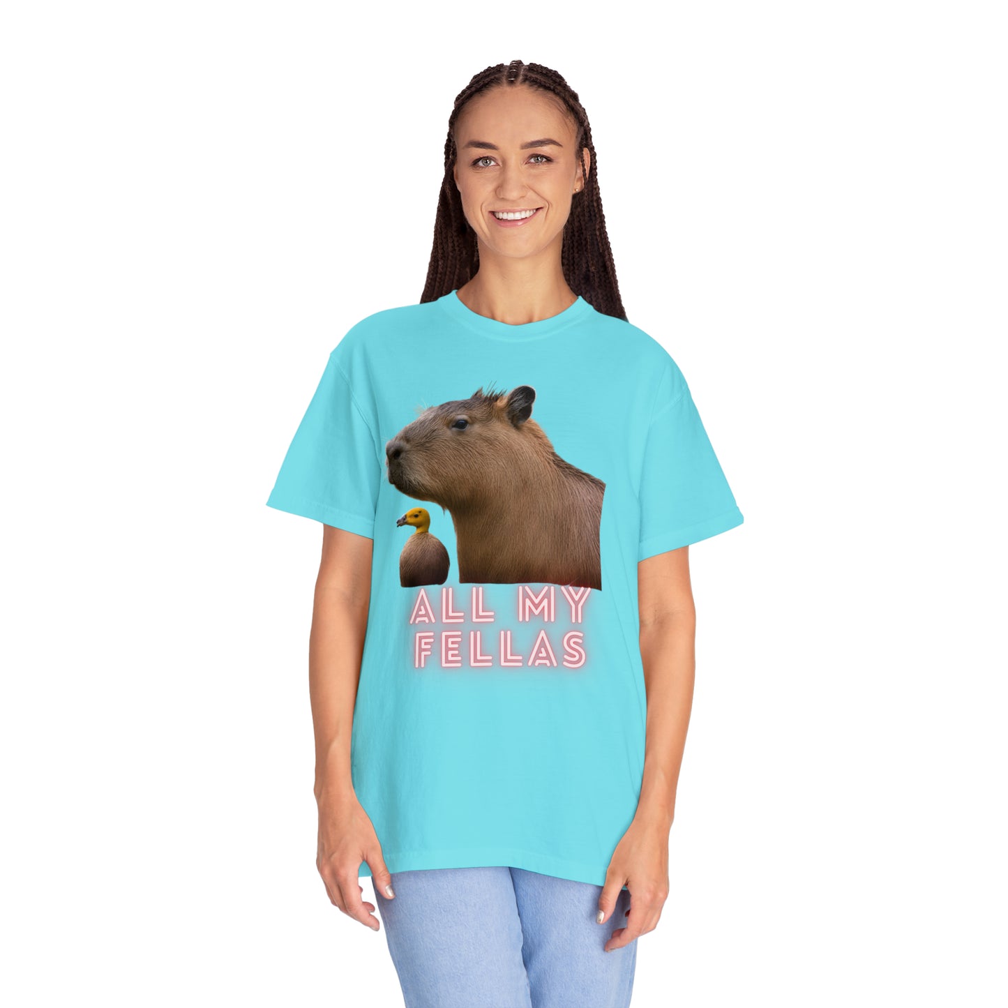 Capybara ALL MY FELLAS shirt