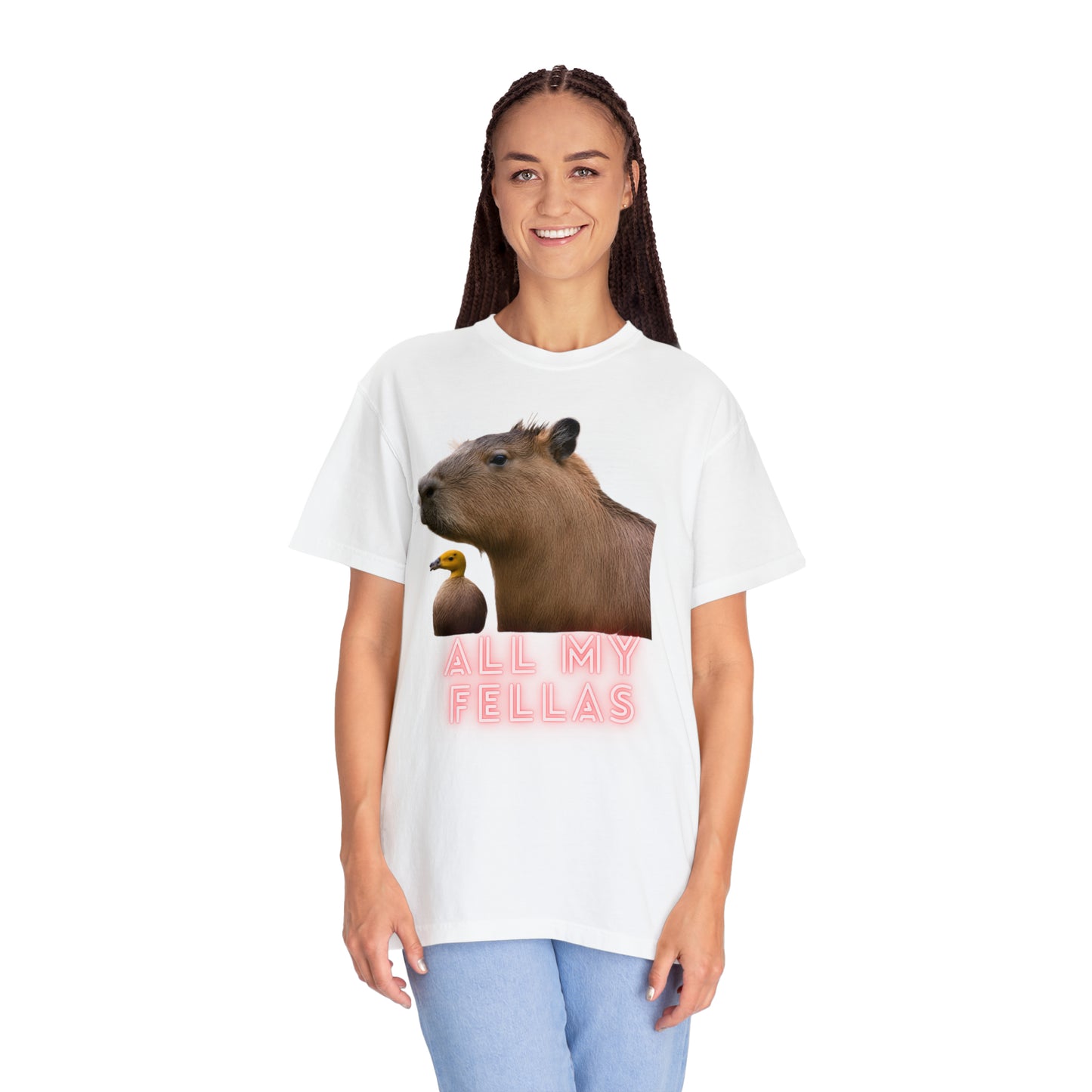 Capybara ALL MY FELLAS shirt