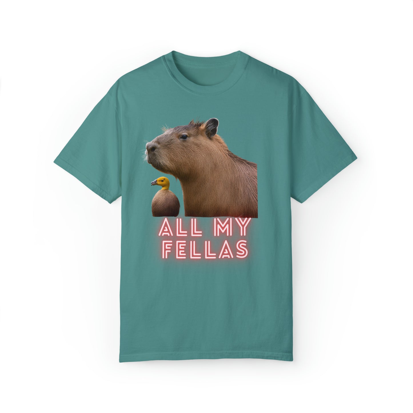 Capybara ALL MY FELLAS shirt