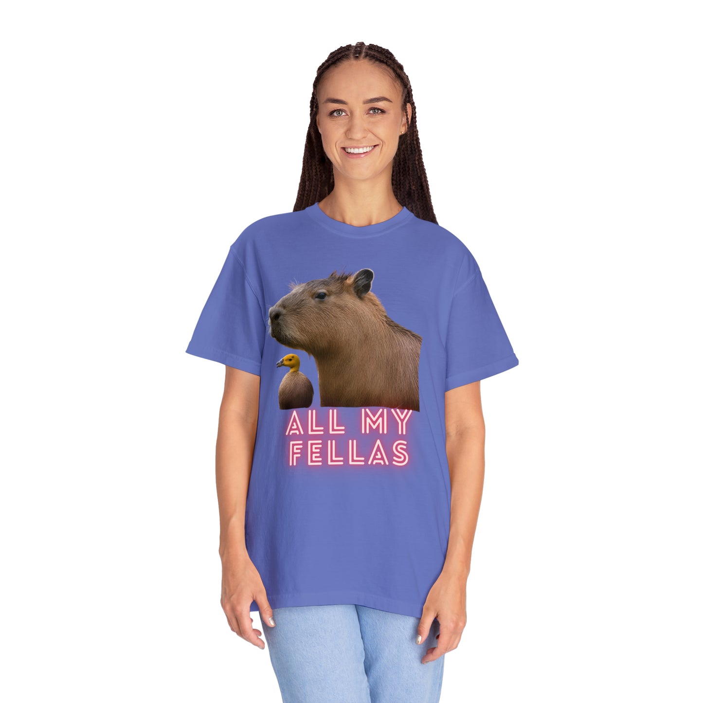 Capybara ALL MY FELLAS shirt