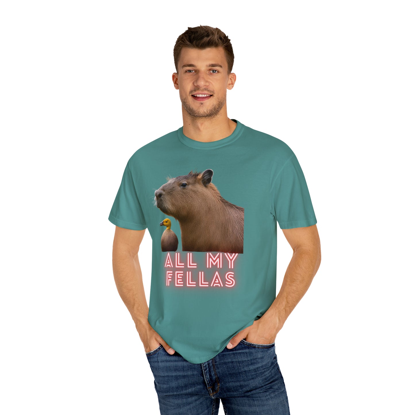 Capybara ALL MY FELLAS shirt