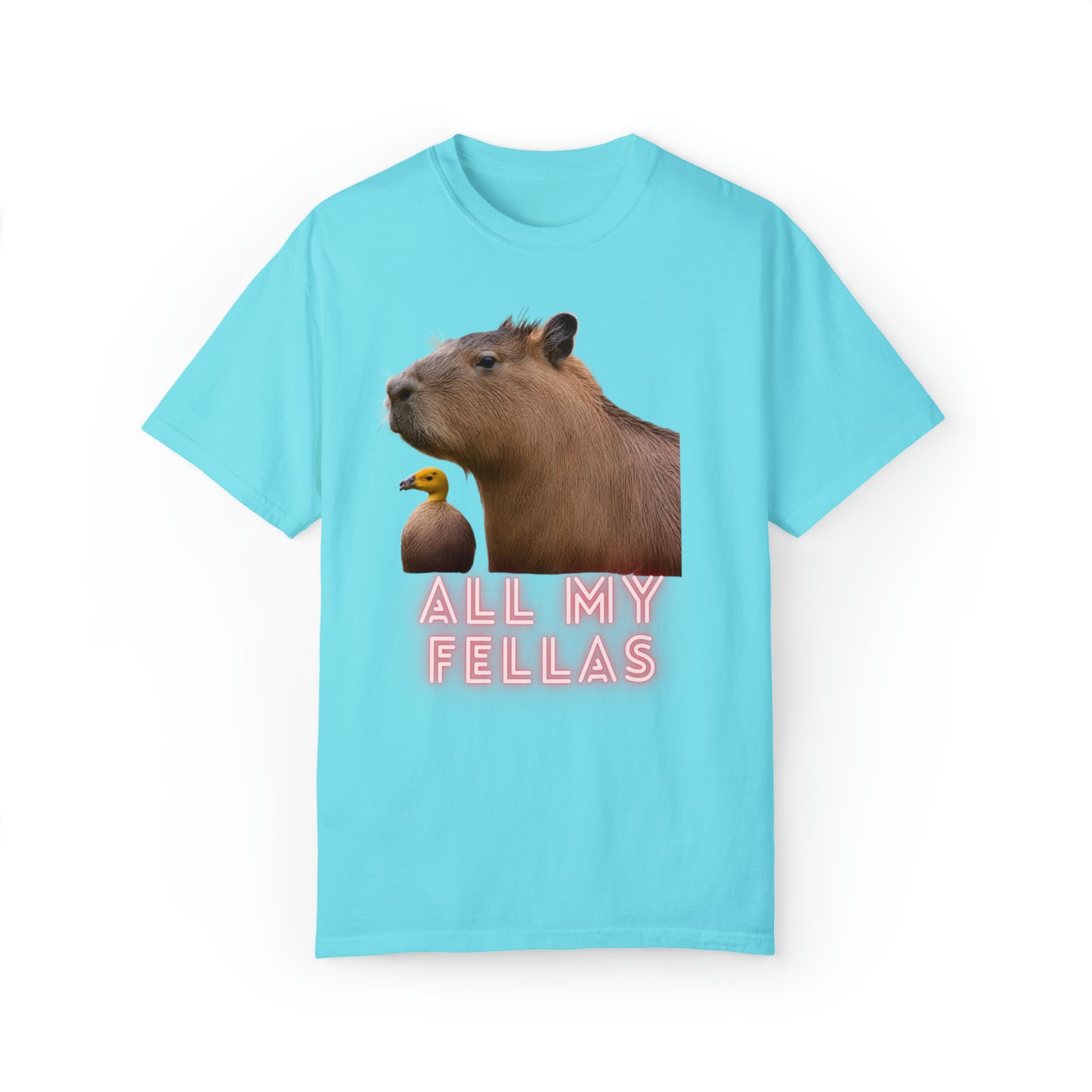 Capybara ALL MY FELLAS shirt