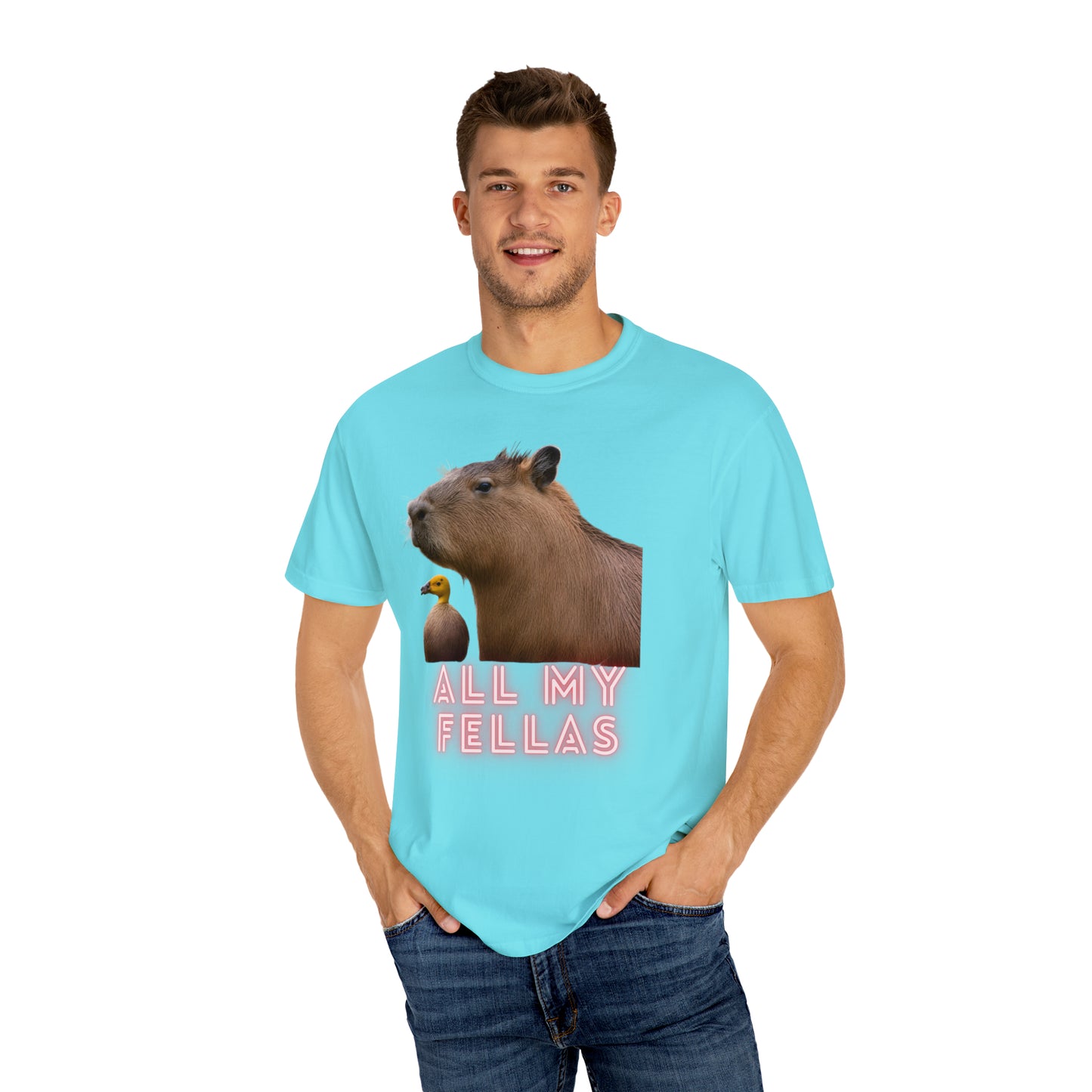 Capybara ALL MY FELLAS shirt