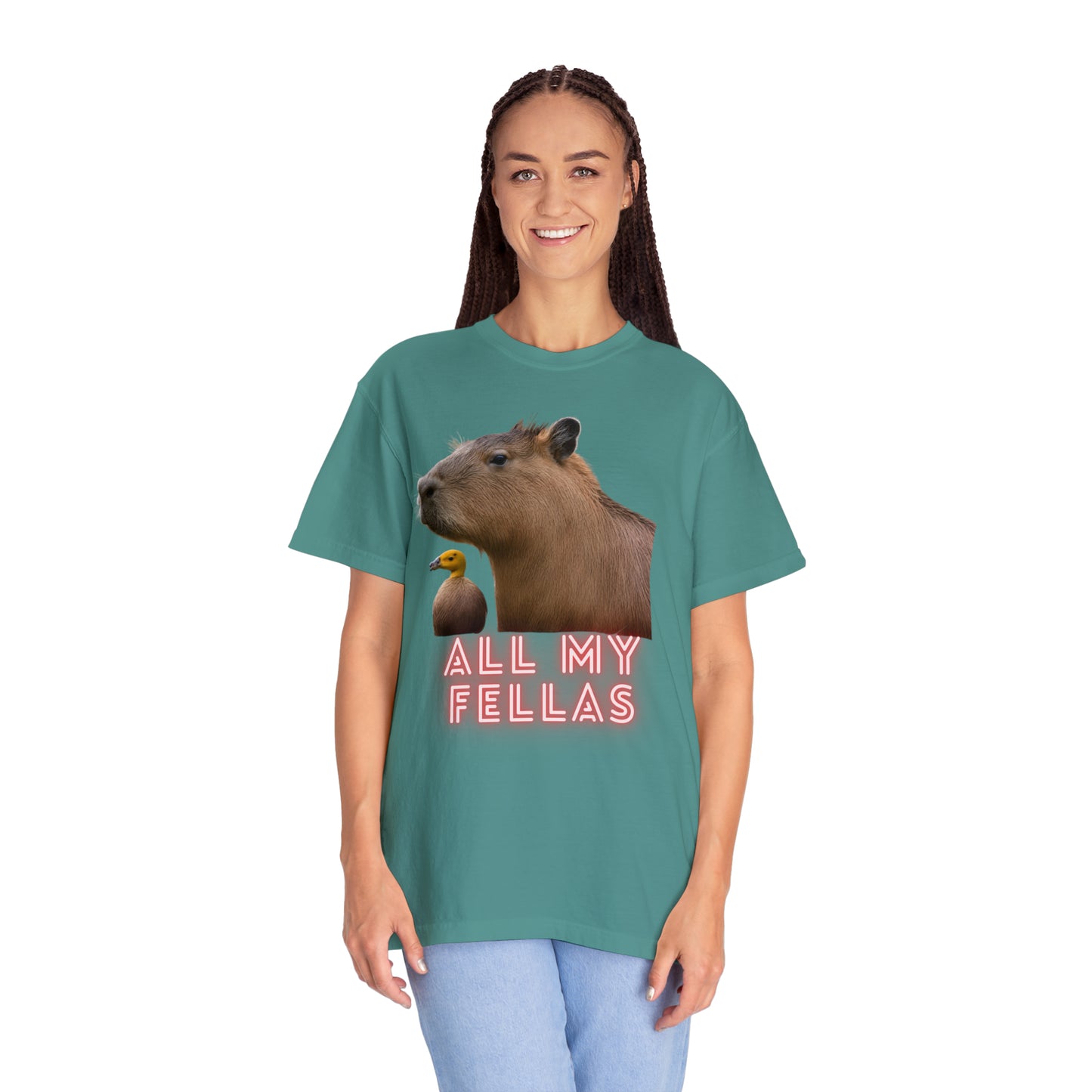 Capybara ALL MY FELLAS shirt